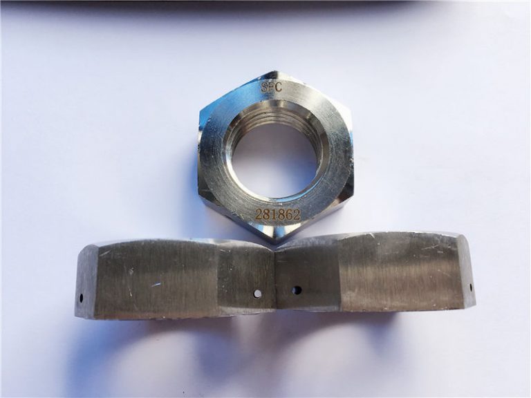 piuliță hexagonală cu gaură de găurire