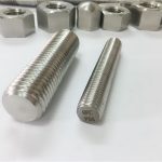 F55 / zeron100 elemente de fixare din oțel inoxidabil cu filet complet s32760